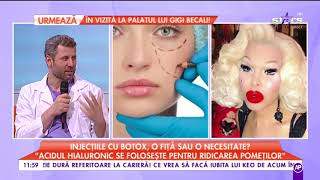 Injecțiile cu botox o fiță sau o necesitate „Botoxul reduce activitatea mușchiului facial” [upl. by Dickman]