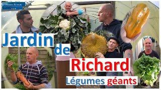 JardinPOTAGER de Richard LÉGUMES GÉANTS Électroculture [upl. by Steady]