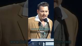 Johnny Depp jumps into Jack Sparrow character [upl. by Uke]