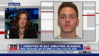 Seven arrested in SAT cheating scandal [upl. by Aihseken]