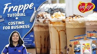 Frappe Recipe Tutorials  Negosyo Coffee Frappe Procedure  Starting your own cafe business [upl. by Koby]