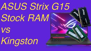 ASUS Strix G15 RAM Upgrade Benchmark [upl. by Marilla672]