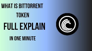 What is BitTorrent Token  Full explain [upl. by Shiverick]