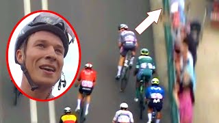 Did Jasper Philipsen Shut the Door on Biniam Girmay Tour de France 2024 Stage 10 [upl. by Sparrow864]