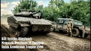 BAE Systems Hägglunds memasok peralatan IT tangguh untuk kendaraan tempur CV90 [upl. by Seidler]