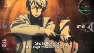 Anime Deaths  PsychoPass S1E11 Yuki Funahara [upl. by Assylem]