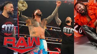 WWE Raw October 28 2024 Full Show Highlights  Roman Reigns and Usos On Raw [upl. by Hairem]