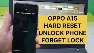 Oppo A15 Hard Reset Unlock Phone Pattern  With Unlock Tools [upl. by Aletsirc]