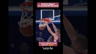 Arturs Zagars stocks 📈 are skyrocketing 🚀 fiba basketballworldcup nba [upl. by Uni]