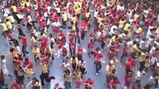 Jollibee Flash Mob Dance at SM Mall of Asia [upl. by Dnomse]