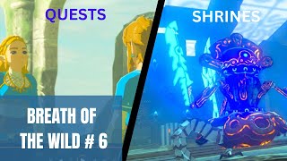 RITO VILLAGE QUESTS AND SHRINESTOWER AND MEMORY SEARCHTHE LEGEND OF ZELDA BREATH OF THE WILD 6 [upl. by Dixie]