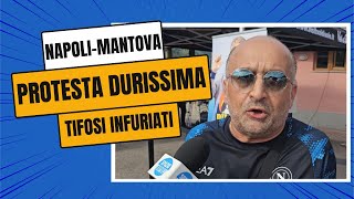 NAPOLI MANTOVA  PROTESTA durissima DEI TIFOSI😤‼️ Cosa STA SUCCEDENDO A DIMARO [upl. by Barnett]