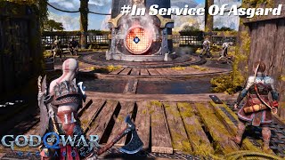 God of War Ragnarok In service of Asgard Gameplay  PC ULTRA Settings  RTX 2080ti [upl. by Rivkah]