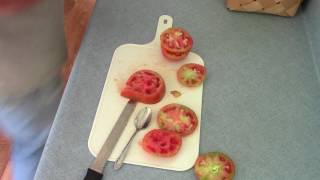 Saving Heirloom Beefsteak Tomato Seeds [upl. by Hafeetal557]