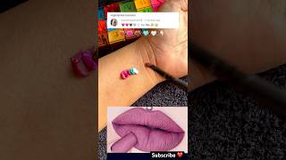 MAUVY PINK Lipstick Shade 💄Mixing hack YOU NEEd to know colourmixing lipstickhacks shortsfeed [upl. by Annor]