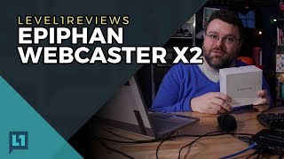 Epiphan Webcaster X2 Review [upl. by Itsim]