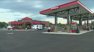 Sheetz celebrating grand opening of first Toledoarea store with giveaways donations to charities [upl. by Sremmus]