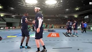 Handball 21 Gameplay  USAM Nîmes Gard vs Paris SaintGermain [upl. by Aneehsor]