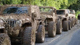 Extreme Mudding in Puerto Rico  Most Extreme Off Road Trail in Puerto Rico  Las cadenas [upl. by Wolfson]