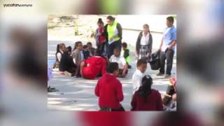 Estudiantes de nivel primaria en Tzucacab visitan secundaria [upl. by Llenrac]