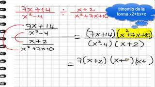 DIVISION FRACCIONES ALGEBRAICAS [upl. by Annerb]