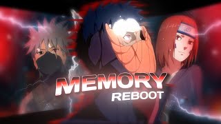 Obito uchiha  Memory Reboot AMVEDIT [upl. by Aekahs]