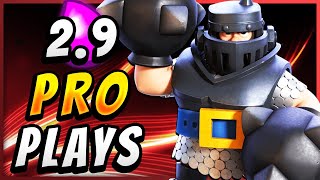 29 ELIXIR MEGA KNIGHT SPAM DECK is TAKING OVER CLASH ROYALE [upl. by Akelam]