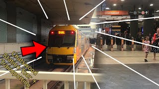 CHATSWOOD station TOUR  Trainspotting [upl. by Haneekas258]