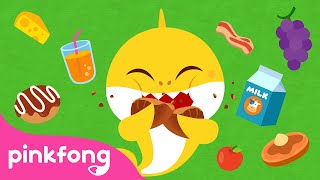 Colazione Buona Buona｜Giornata a Casa di Bimbo Squalo｜Sane abitudini｜Pinkfong Canzoni per Bambini [upl. by Ierna]