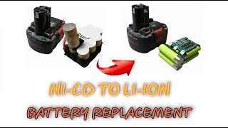 Bosch 144v battery Restoration diy liion battery [upl. by Quincy]