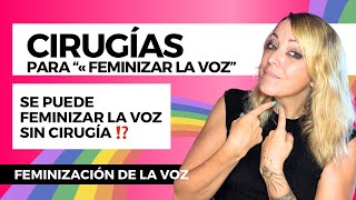 🇪🇸 feminizacióndelavoz SE PUEDE FEMINIZAR LA VOZ SIN CIRUGÍA ⁉️ [upl. by Litt849]