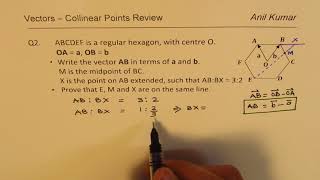 Best 5 on Vectors Collinear Points Geometry Section Formula GCSE MCV4U CBSE 12 [upl. by Arobed]