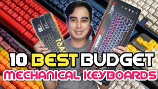 10 Budget Mechanical Keyboards Philippines Under 1500 [upl. by Alhak616]