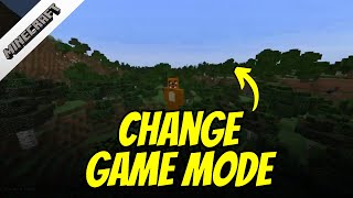 How to Change Gamemode in Minecraft TLauncher [upl. by Haelahk591]