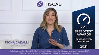 Tiscali  La connessione internet più veloce dItalia [upl. by Smallman]