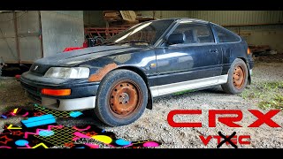 Restoration Of An 80s Icon  Honda CRX [upl. by Haag]