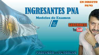 MODELOS de EXAMEN PREFECTURA NAVAL ARGENTINA EN DIRECTO [upl. by Viviyan]