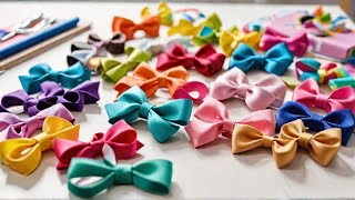 Beautiful Bows amp Ribbon Accessories A Guide to Elegant Embellishments [upl. by Tonia]