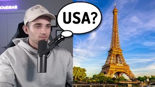 American Tries Geography for the First Time [upl. by Basilius483]