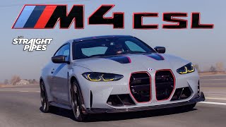 BEST BMW EVER 2023 BMW M4 CSL Review [upl. by Floss]