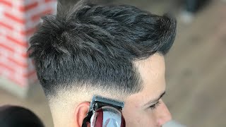 ORTA FADE  SAÇ KESİM EĞİTİMİ  Dönüşüm  BERBER DÜKKAN  BARBER  HAİRCUT [upl. by Jonell]