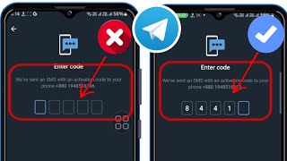 How To Fix Telegram Not Sending Code  New Update 2024  Telegram Code Not Coming [upl. by Sanjay927]