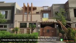 5 MARLA HOUSE FOR SALE IN TULIP EXT SECTOR C BAHRIA TOWN LAHORE [upl. by Enna823]