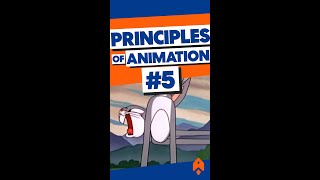 The 5th principle of animation Follow through and overlapping [upl. by Lynnworth957]