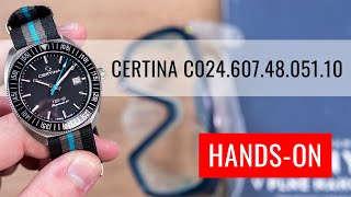 HANDSON Certina Sport DS2 Automatic C0246074805110 [upl. by Gallenz835]