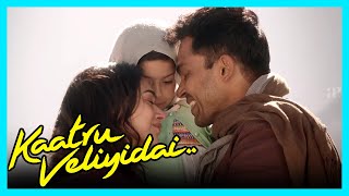 Kaatru Veliyidai Tamil Movie  Karthi meets Aditi atlast  Karthi  Aditi Rao Hydari [upl. by Enitsahc601]