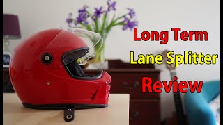 biltwell Lane Splitter HELMET 3 YEAR REVIEW [upl. by Aicercul]