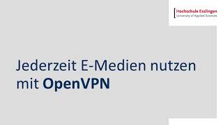 OpenVPN anwenden [upl. by Robers24]