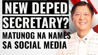 NEW DEPED SECRETARY SINO KAYA ANG MAPIPILI [upl. by Eiramalegna433]