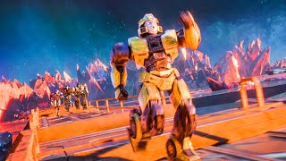 TRANSFORMERS ONE Movie Clip  Running From The Train 2024 [upl. by Nevear]